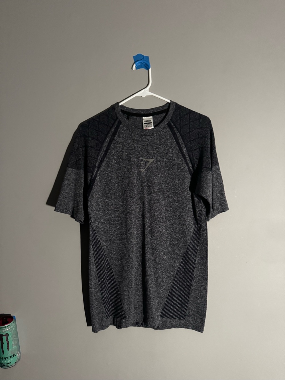 Gymshark Devant T-Shirt - Heavy Blue